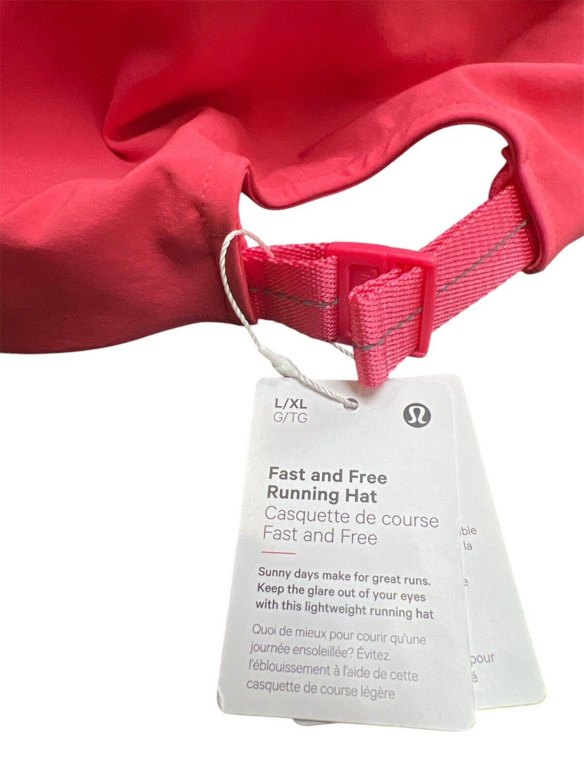Lululemon Lululemon fast free Run hat L/XL Lightweight unisex Pink Size ONE SIZE - 4 Thumbnail