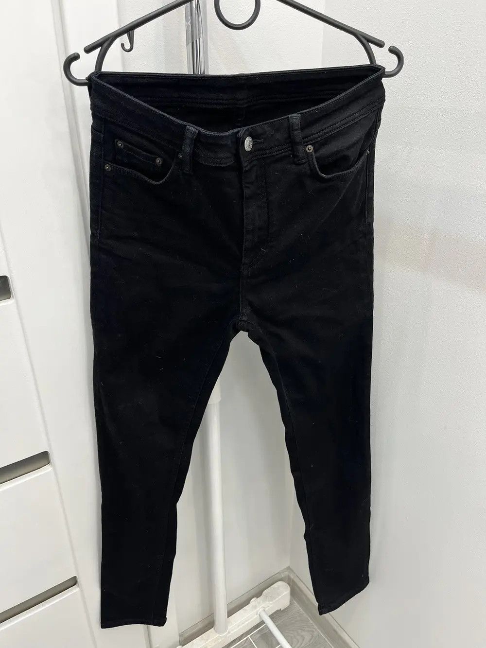 Acne Studios Acne Studios Bla Konst Climb Stay Black Denim Jeans Size 30" / US 8 / IT 44 - 1 Thumbnail