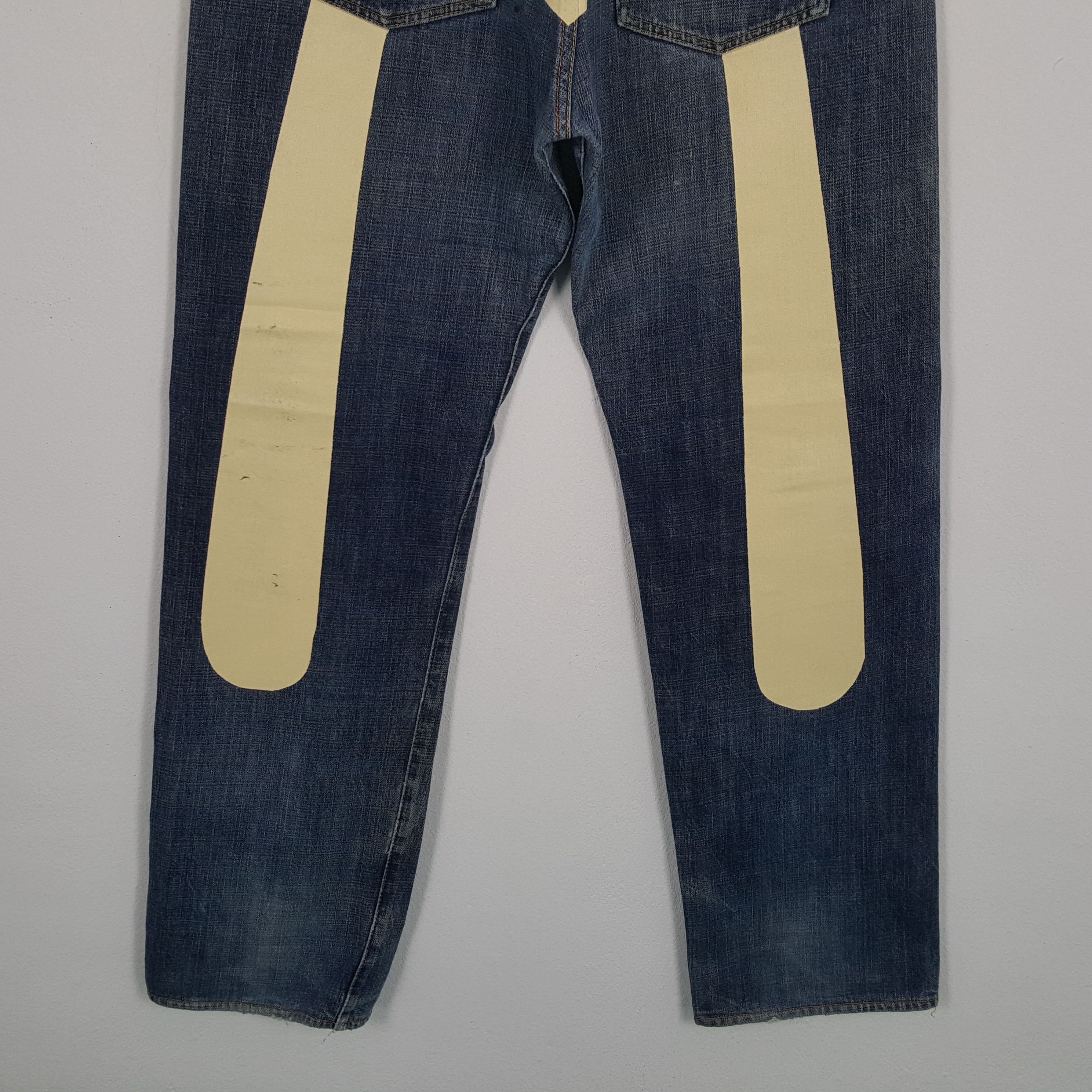 Evisu × Japanese Brand × Vintage Vintage EVISU Japanese Brand Daicock Custom Distressed Jean Size US 32 / EU 48 - 3 Thumbnail