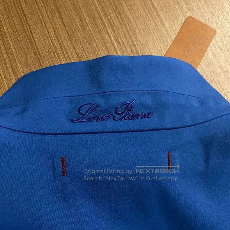 Loro Piana Loro Piana Blue Bomber Jacket. Size US L / EU 52-54 / 3 - 7 Thumbnail