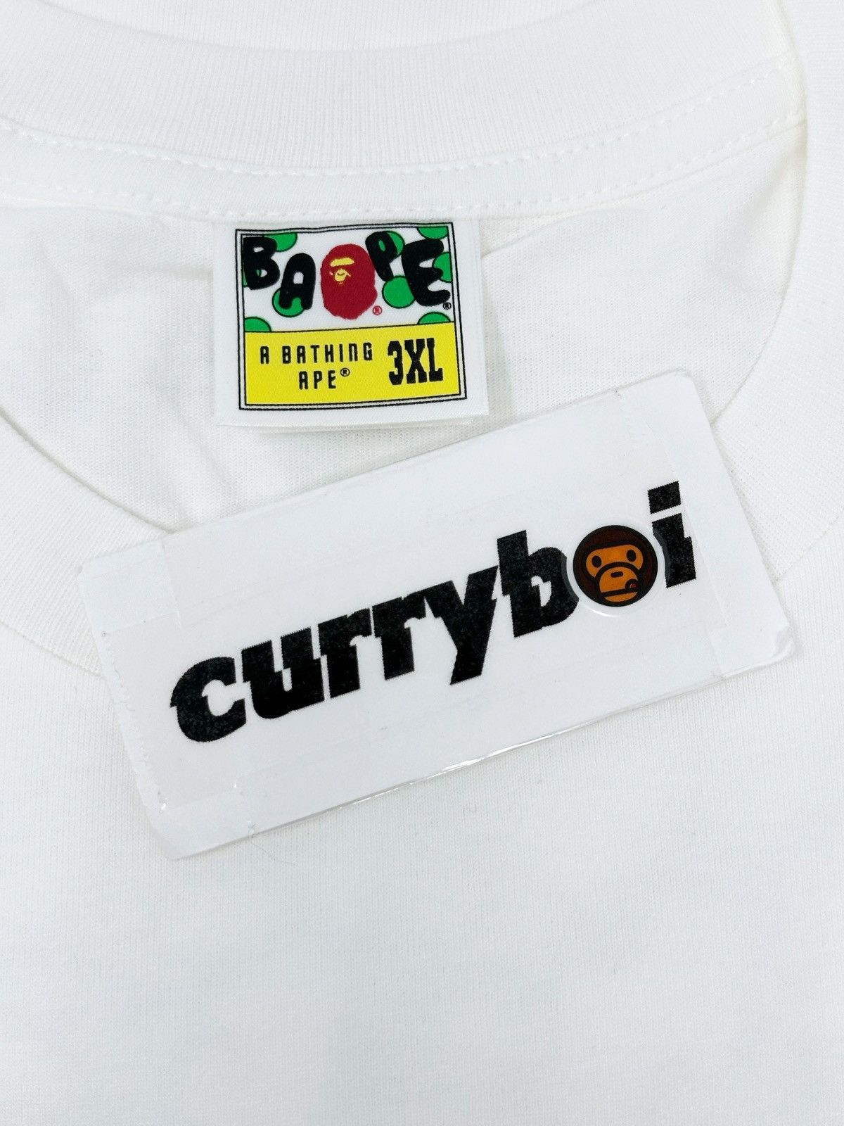 Bape BAPE ABC Camo By Bathing Ape Tee (SS25) White/Blue Size US XXL / EU 58 / 5 - 5 Thumbnail