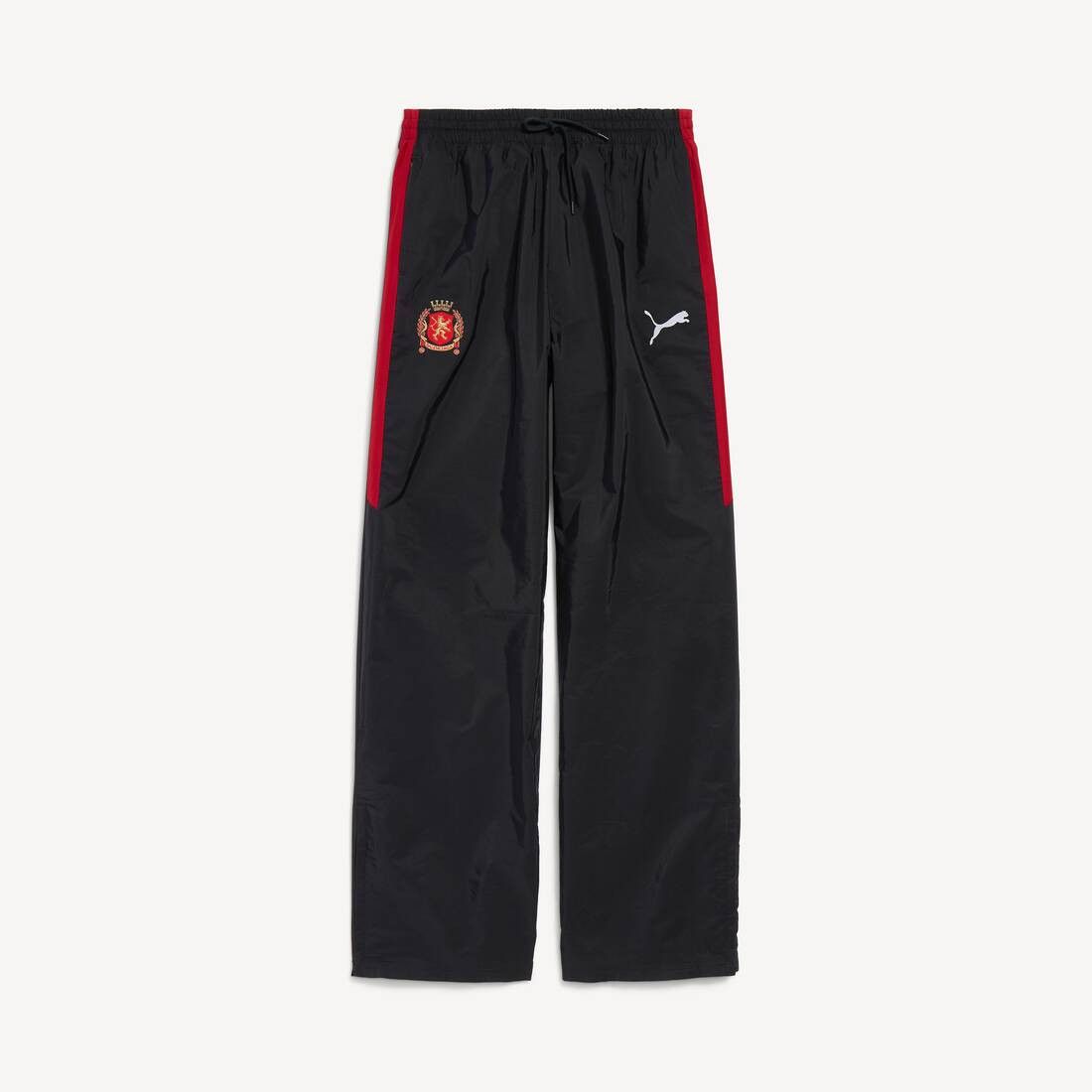 o1tr1nto0326 Large Tracksuit Pants in Black/Red