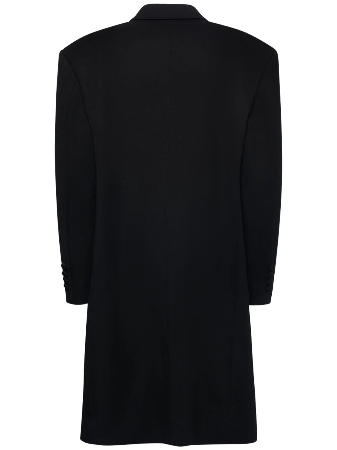 Dolce & Gabbana DOLCE&GABBANA Black Wool Coat New & Authentic Size M / US 6-8 / IT 42-44 - 2 Thumbnail