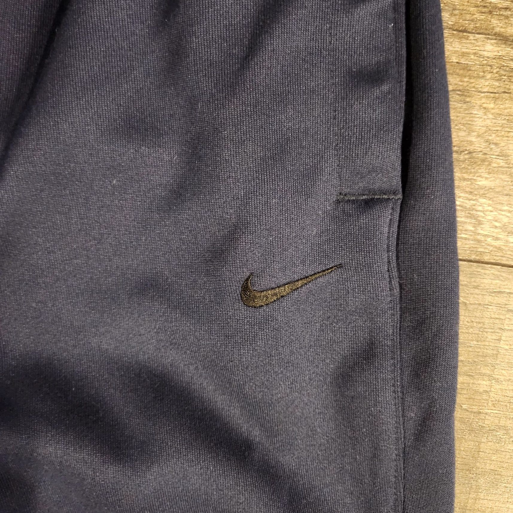 Nike Nike Jogger Pants Mens 2XL Navy Blue Athletic Warm Up Tech Pocket Drawstring Pants Boys? Size US 39 - 4 Thumbnail