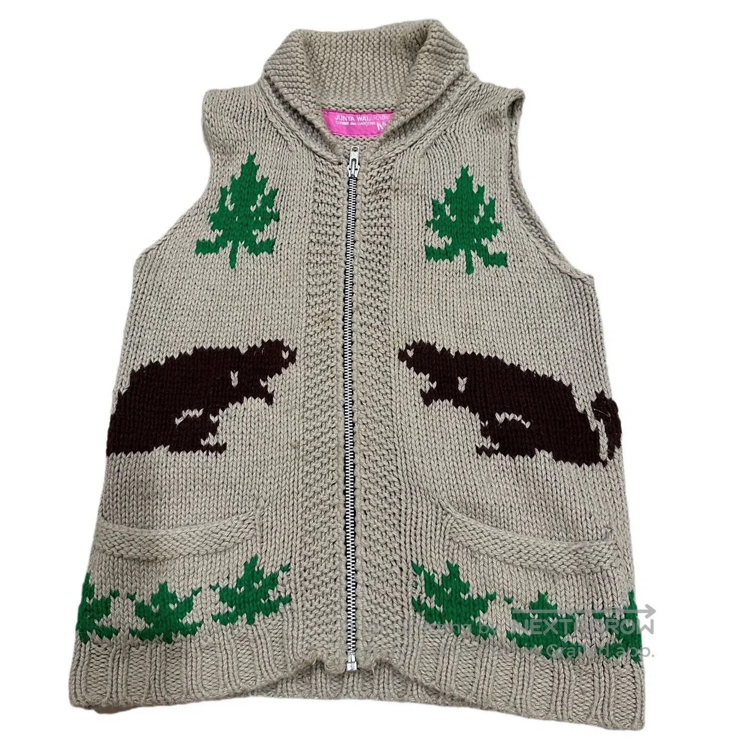 Junya Watanabe Junya Watanabe 2004 Gray Knit Vest. Size M / US 6-8 / IT 42-44 - 1 Thumbnail