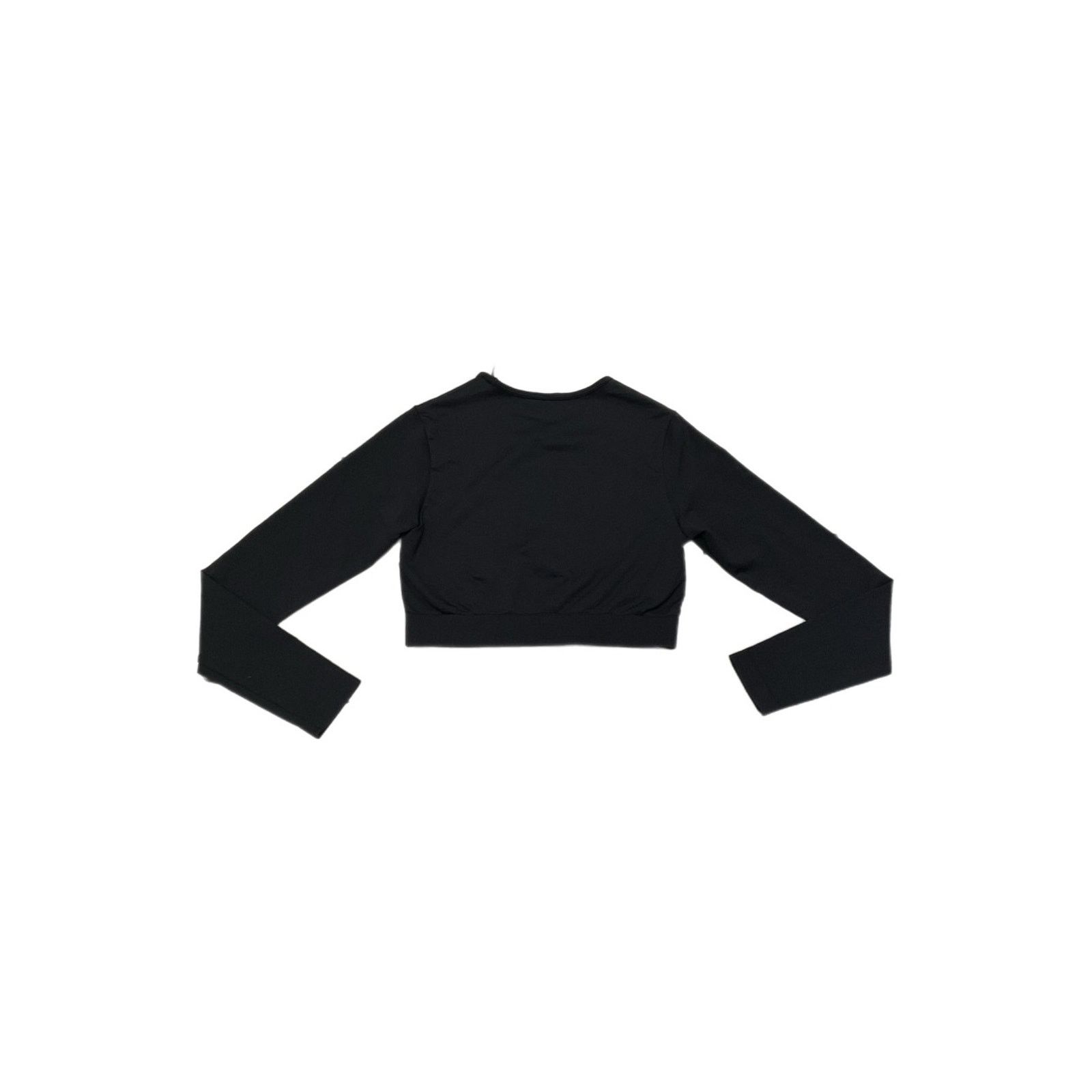 Gymshark Gymshark Black Long Sleeve Cropped Performance Top Size S / US 4 / IT 40 - 2 Thumbnail