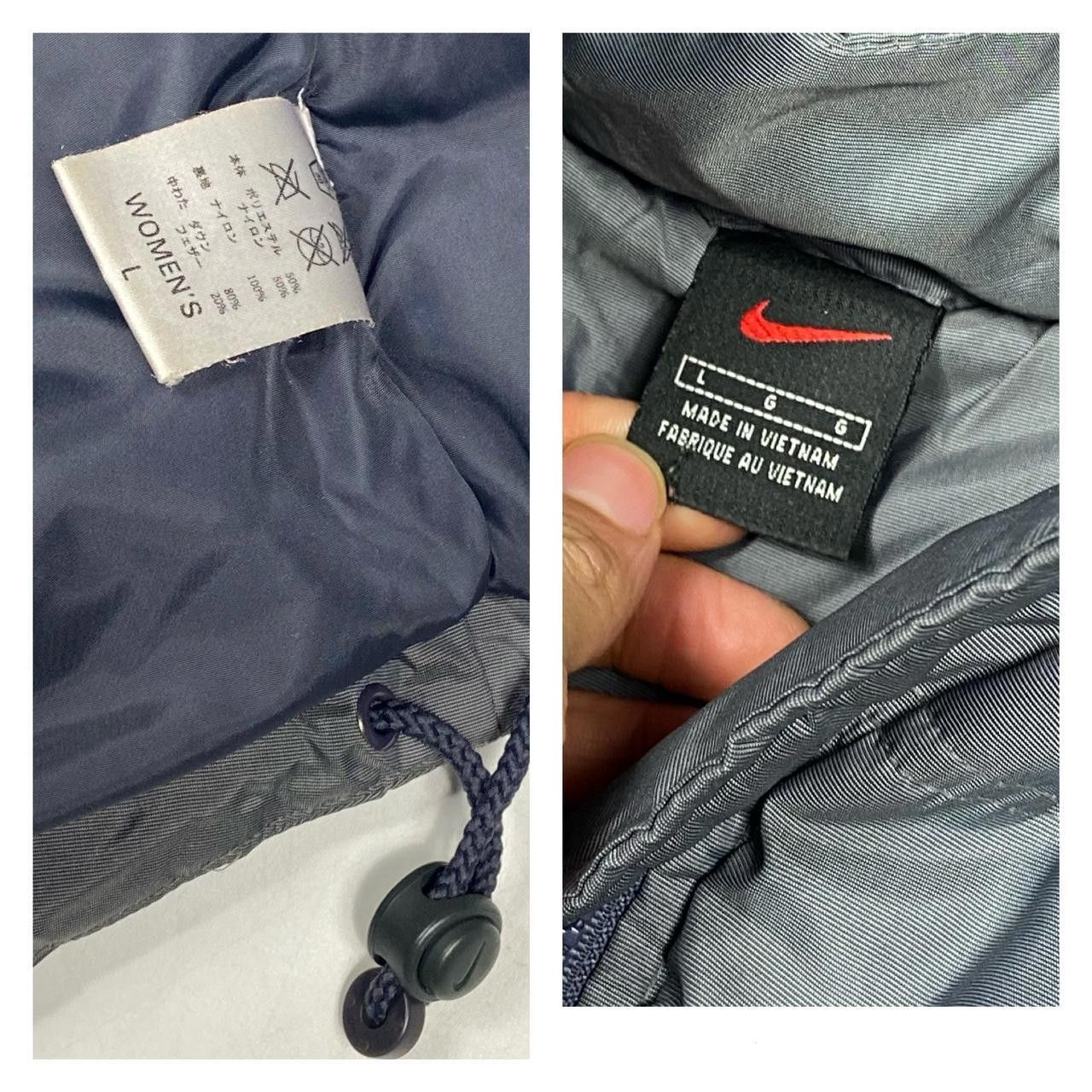 Nike Nike Vintage Spell Out Down Puffer Jacket Size L / US 10 / IT 46 - 8 Thumbnail