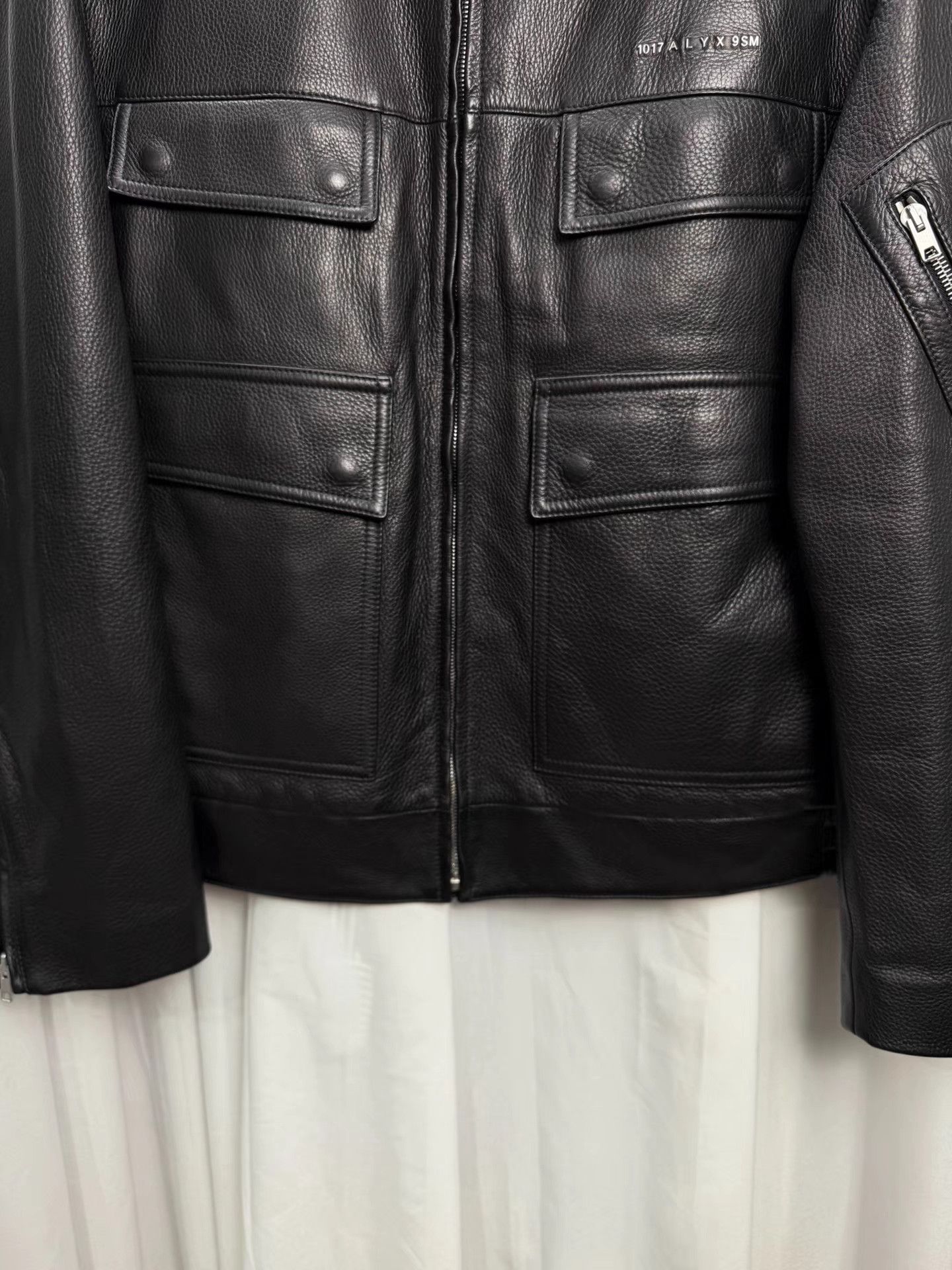 Alyx Alyx 20AW Four-Pocket Police Leather Jacket K20 Size US L / EU 52-54 / 3 - 5 Thumbnail