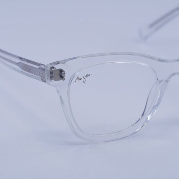 Maui Jim Maui Jim MJO2302 05 Eyeglasses Transparent 49mm Square Frame Size ONE SIZE - 2 Thumbnail