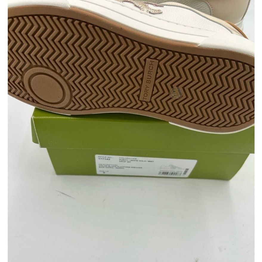Tory Burch Tory Burch color block leather platform sneakers size 9 Size US 9 / IT 39 - 7 Thumbnail