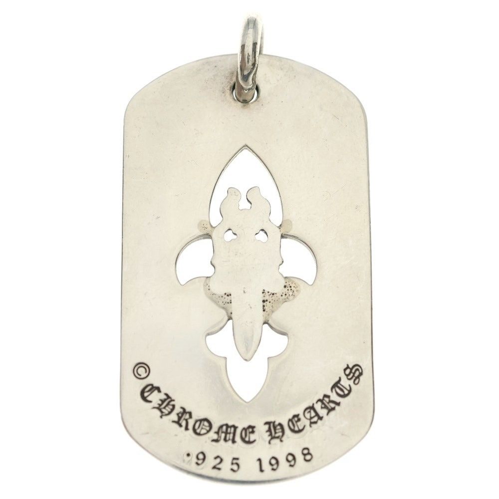 Chrome Hearts Chrome Hearts D Tag Flare Dagger Dog Tag Necklace Size ONE SIZE - 2 Thumbnail