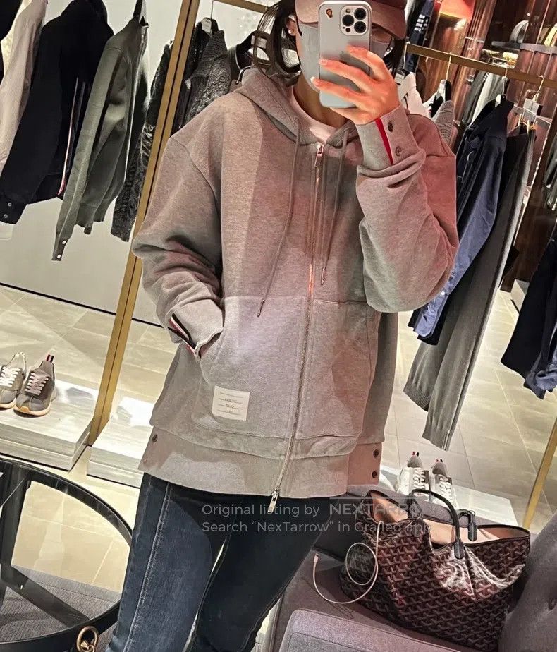 Thom Browne Thom Browne Light gray coat Size US XS / EU 42 / 0 - 8 Thumbnail