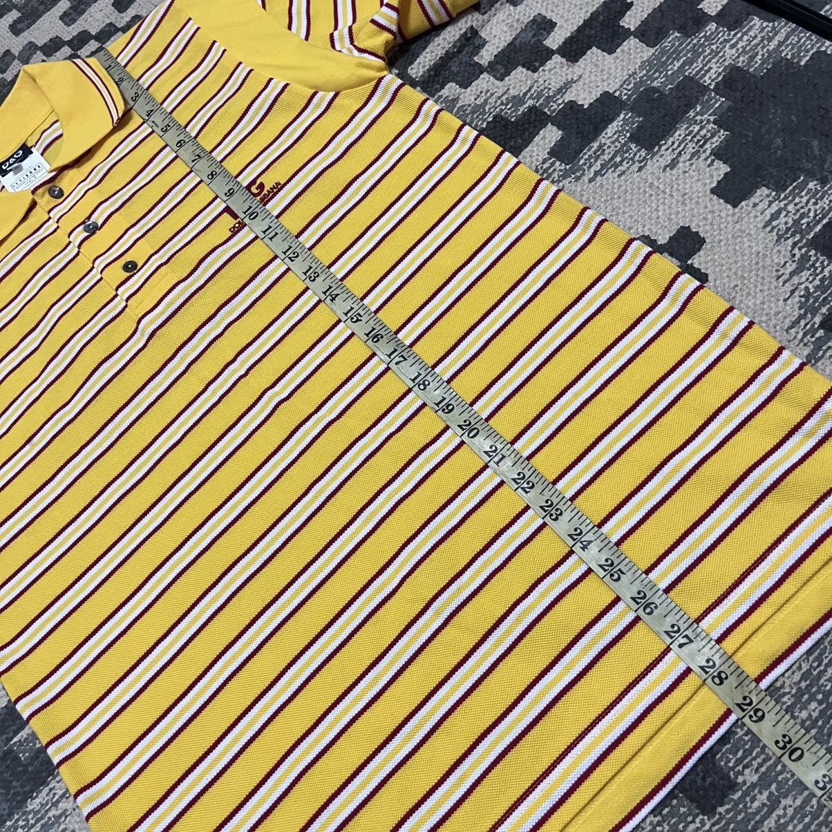 Dolce & Gabbana Authentic Vintage Dolce & Gabbana Stripes Polo Shirt Size US L / EU 52-54 / 3 - 10 Thumbnail