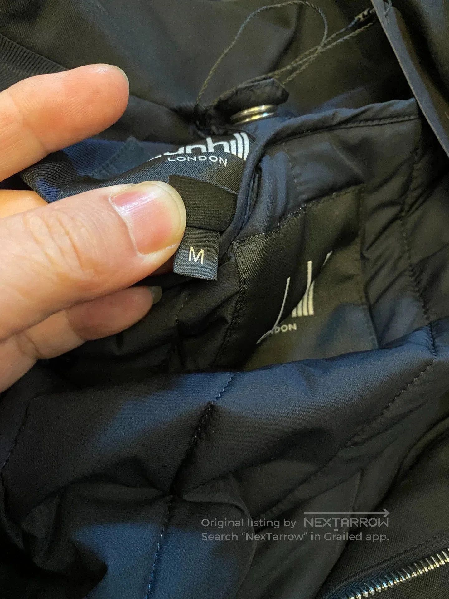 Alfred Dunhill Black Utility Jacket with Multiple Pockets . Size US M / EU 48-50 / 2 - 7 Thumbnail
