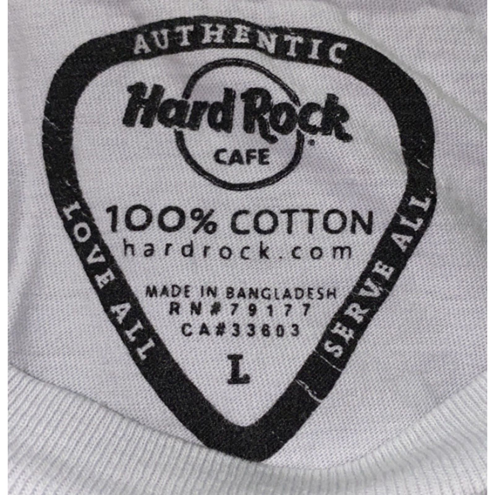 Hard Rock Cafe Hard Rock Cafe T-Shirt Short Sleeve Womens L Multicolor Graphic 21 In Armpit Colorful Casual Size L / US 10 / IT 46 - 5 Thumbnail