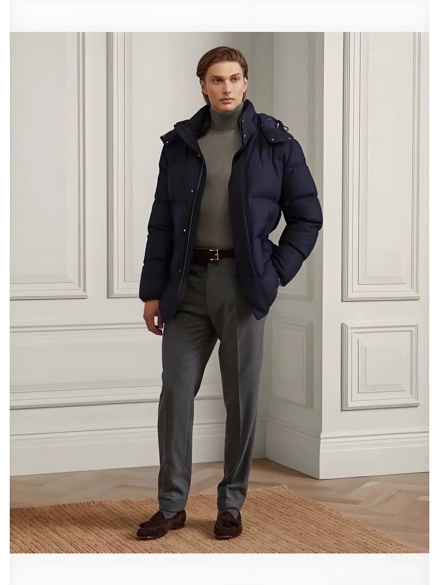 Polo Ralph Lauren RALPH LAUREN Purple Label 90% Down Wool Jkt Italian L Size US L / EU 52-54 / 3 - 4 Thumbnail