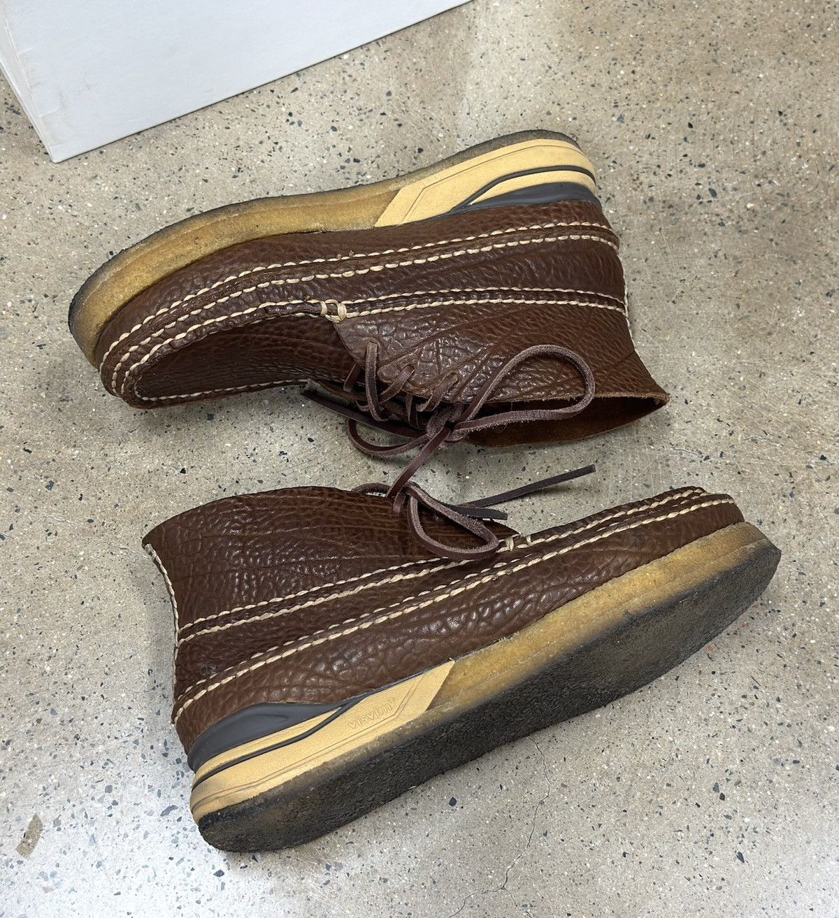 Visvim Visvim 21aw Canoe Moc II-Folk DK.Brown Size US 9.5 / EU 42-43 - 3 Thumbnail