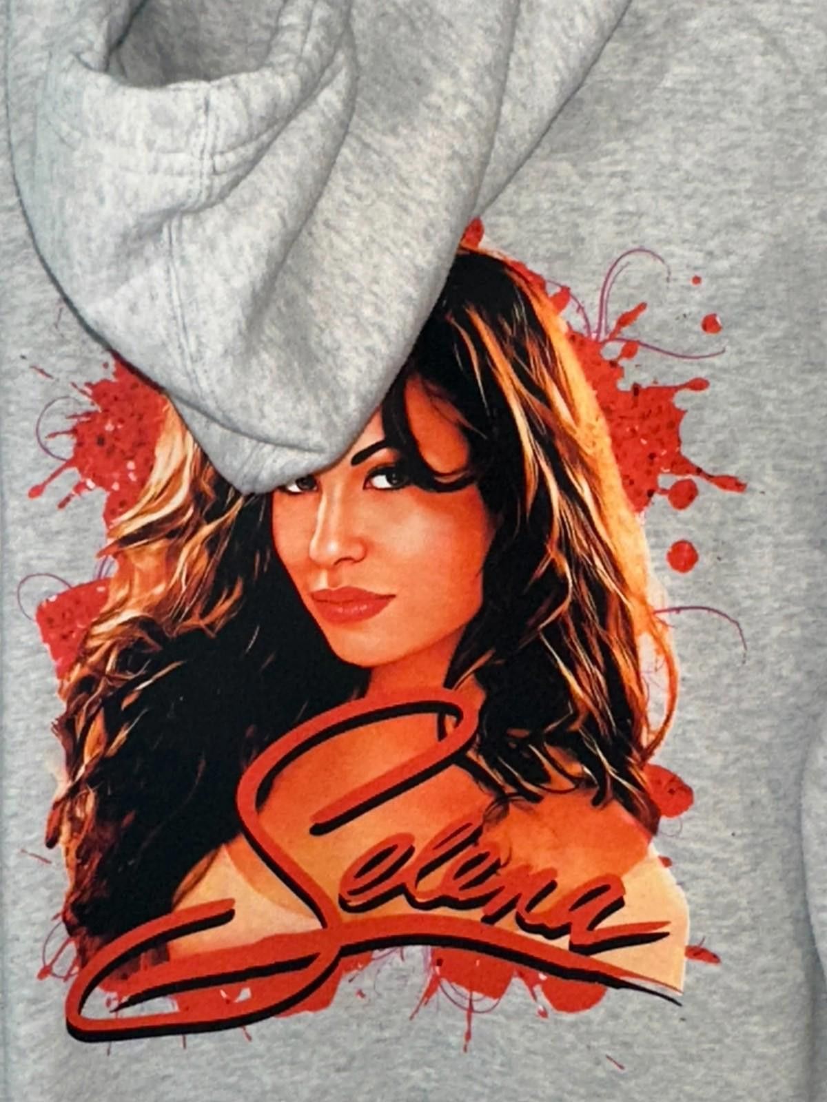 The Unbranded Brand Selena Tribute Hoodie M | DTF Print, Cultura Loud Size M / US 6-8 / IT 42-44 - 2 Thumbnail