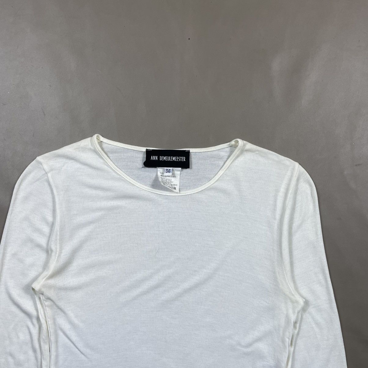 Ann Demeulemeester ANN DEMEULEMEESTER RAYON LONGSLEEVE Size XS / US 0-2 / IT 36-38 - 5 Thumbnail