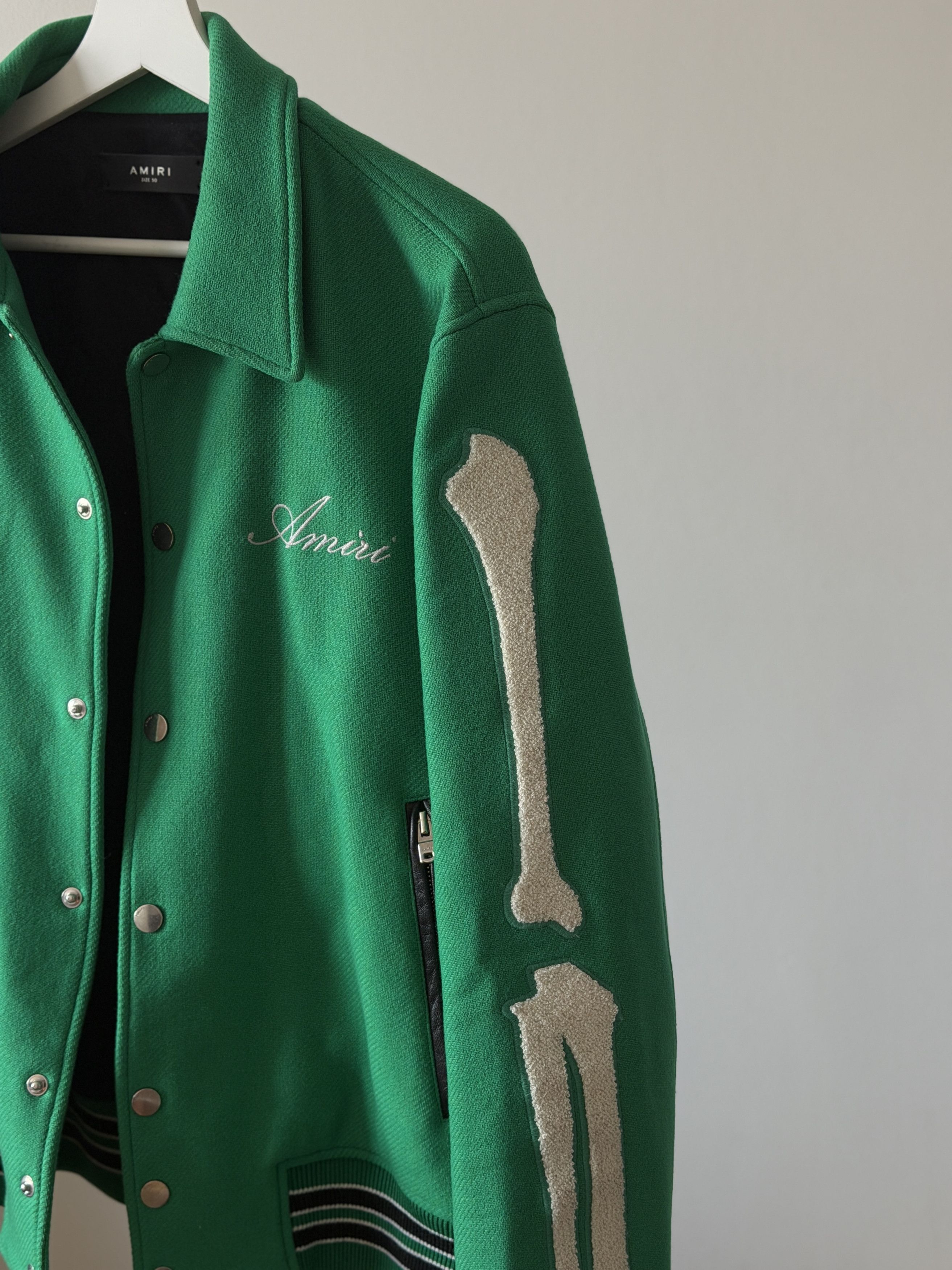 Amiri Amiri Bone Bomber Jacket Size US M / EU 48-50 / 2 - 9 Thumbnail