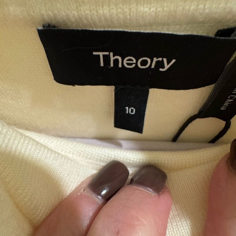 Theory Theory NWT’s Size 10 Sleeveless Turtleneck Dress Size L / US 10 / IT 46 - 4 Thumbnail