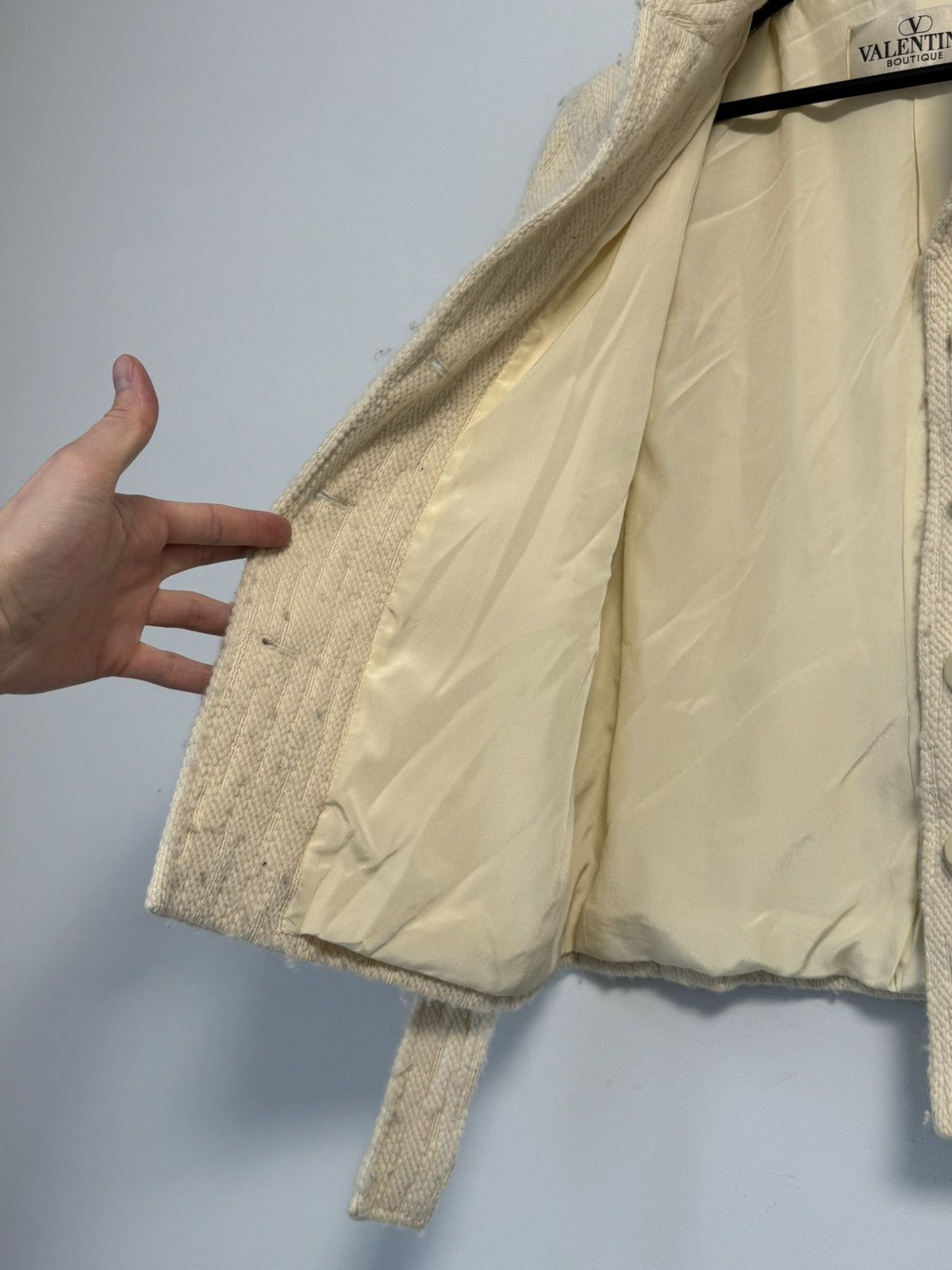 Valentino × Vintage Valentino Boutique Vintage Wool Jacket Y2K Size M / US 6-8 / IT 42-44 - 11 Thumbnail