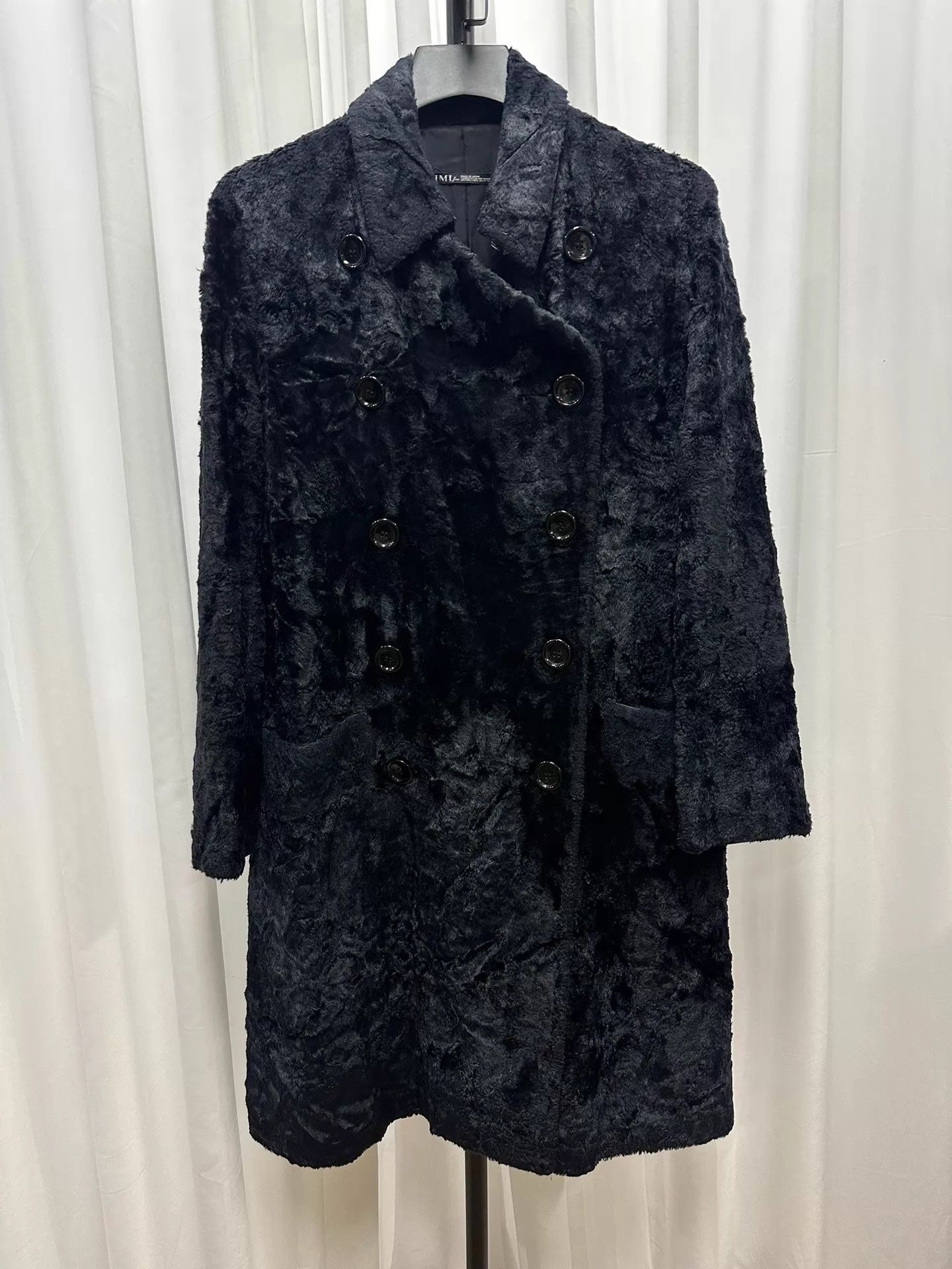 Yohji Yamamoto Yohji Yamamoto Limi Velvet Coat S Size US S / EU 44-46 / 1 - 1 Thumbnail