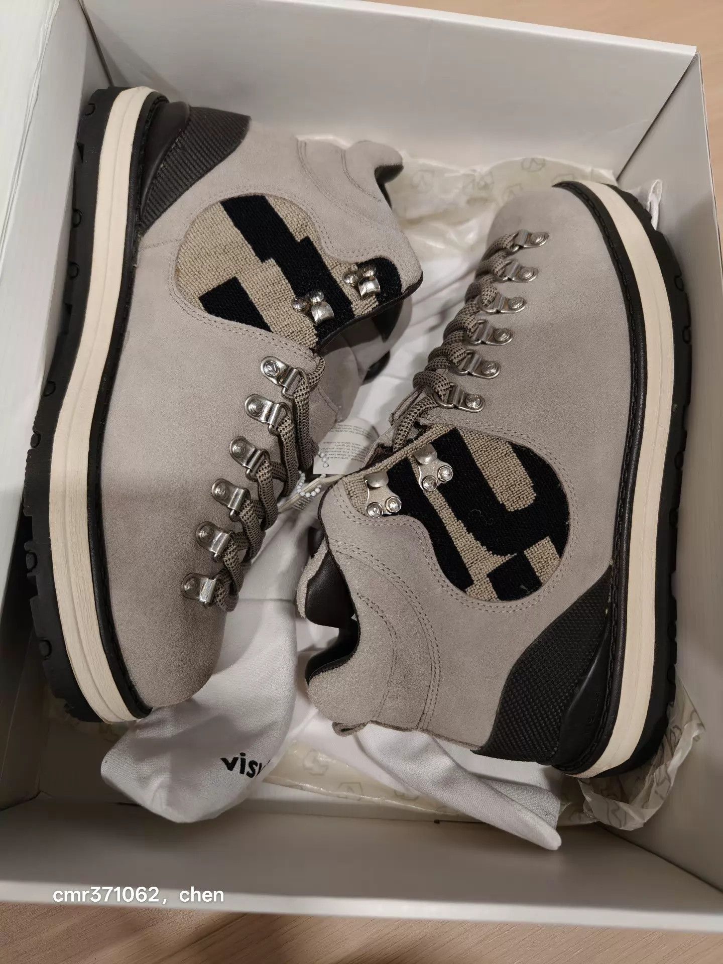 Visvim visvim serra x g1950 hiking shoes black/beige 9 Size US 9 / EU 42 - 9 Thumbnail