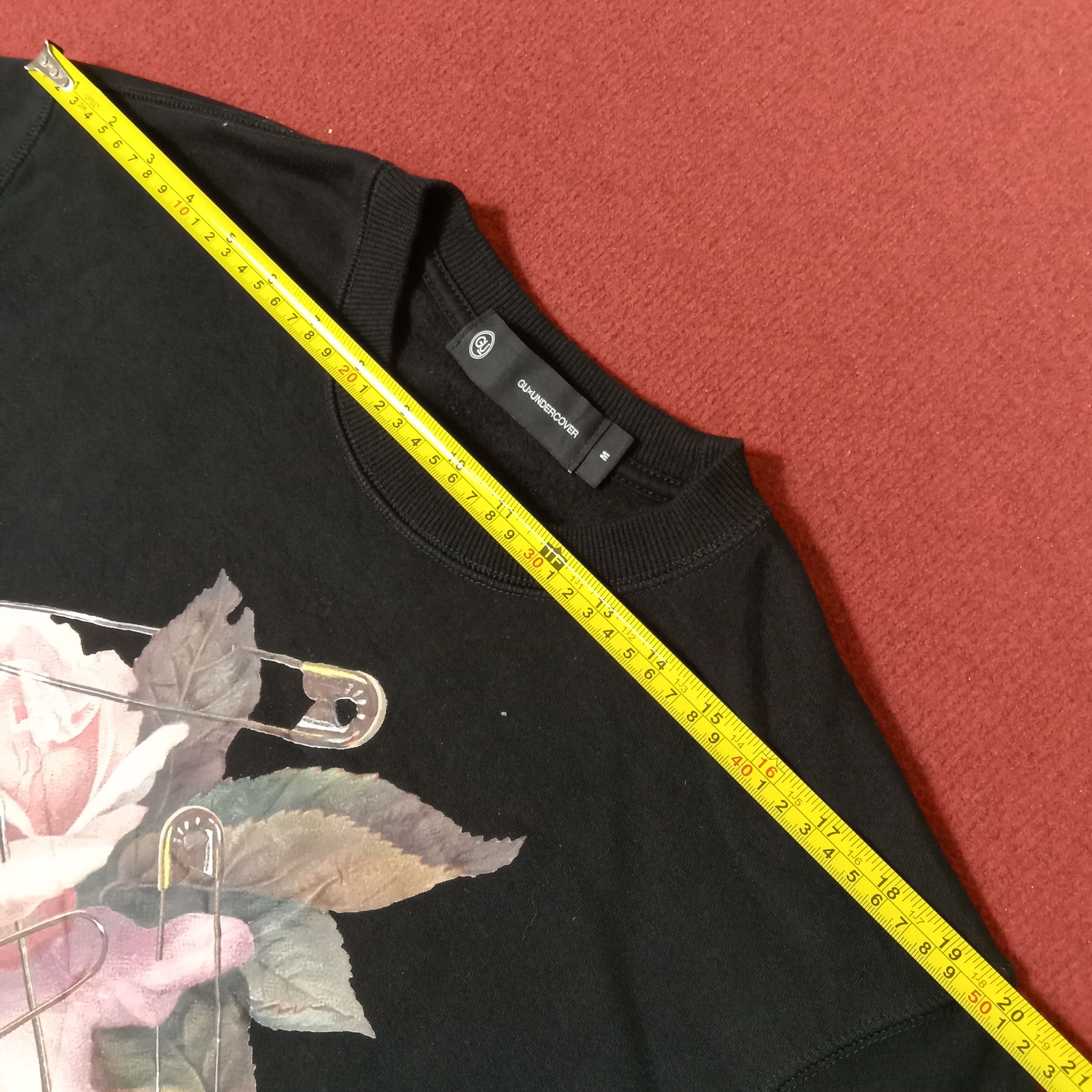 Japanese Brand GU X Undercover Fashion Style Custom Logo Sweatshirt Size US M / EU 48-50 / 2 - 10 Thumbnail