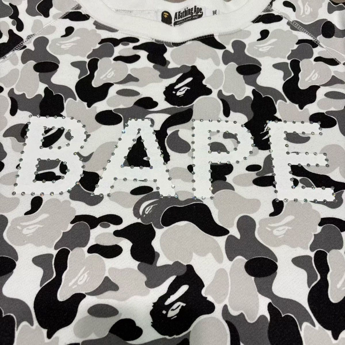 Bape CAMO SWEAT SHIRT Size US XXL / EU 58 / 5 - 9 Thumbnail