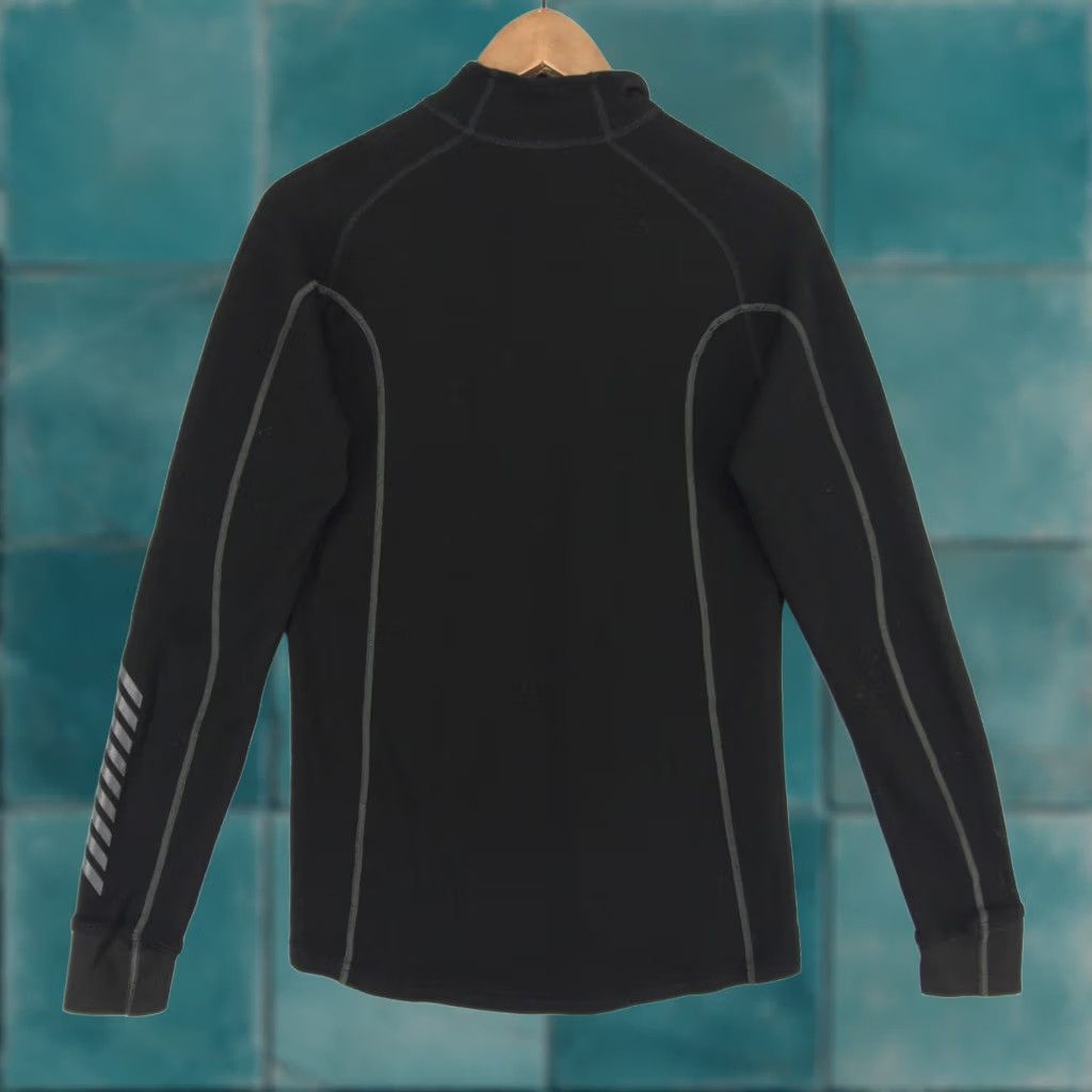 Helly Hansen Helly Hansen Base Layer Mens M Black Warm Freeze Zip Pullover Merino Blend Size US M / EU 48-50 / 2 - 1 Thumbnail