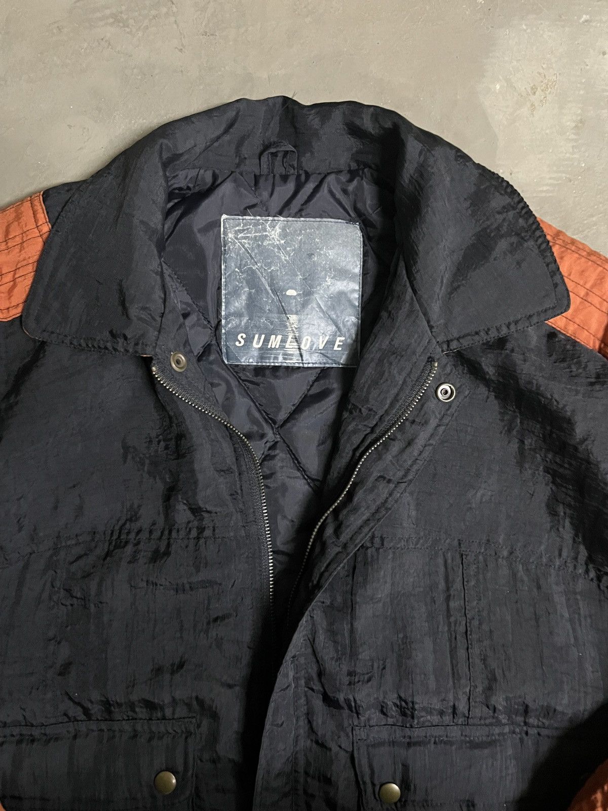 If Six Was Nine Sumlove Parachute Utility Bomber Issey Miyake Style Size US L / EU 52-54 / 3 - 7 Thumbnail