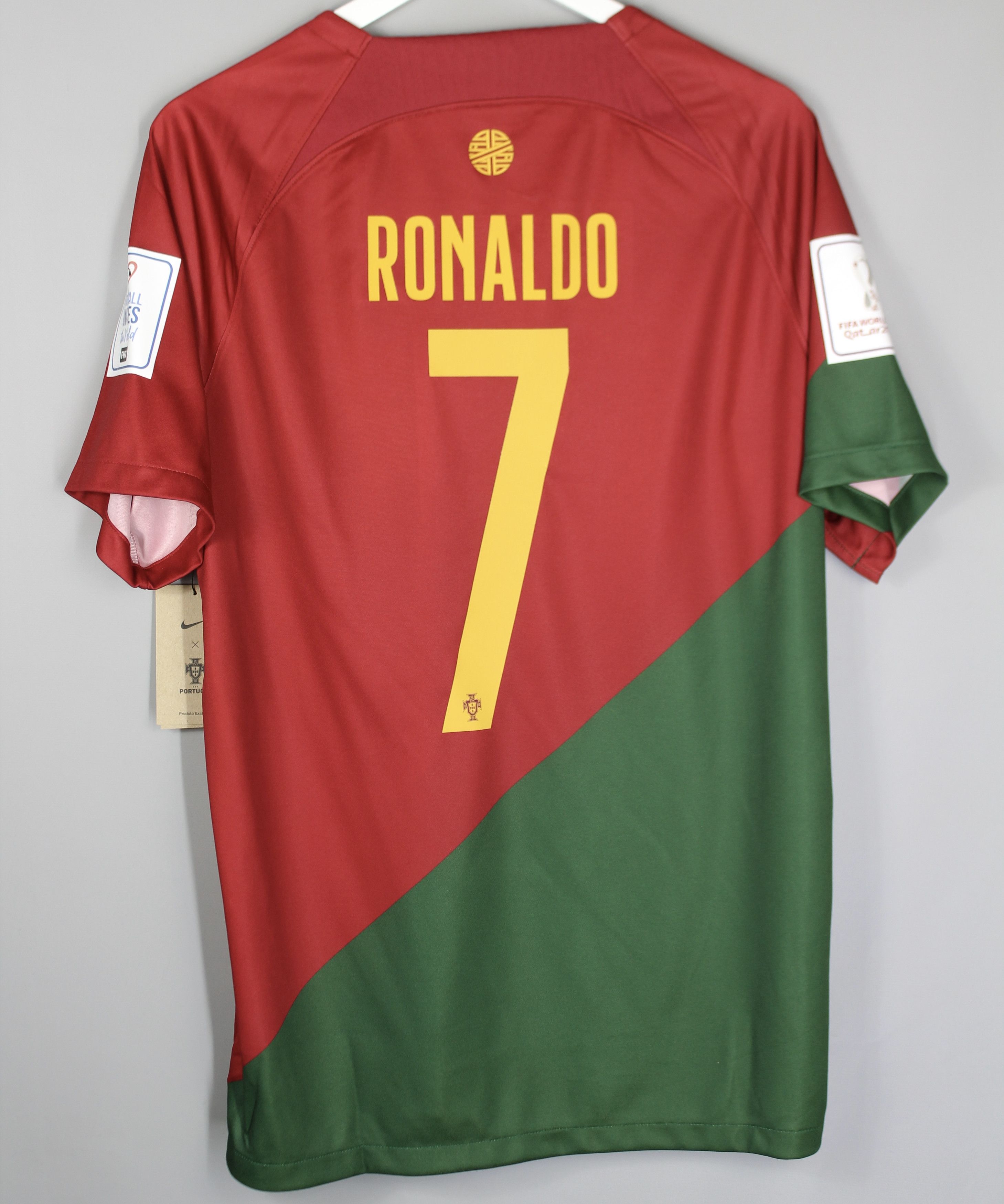 PORTUGAL TEAM 2022 HOME FOOTBALL SHIRT JERSEY #7 RONALDO