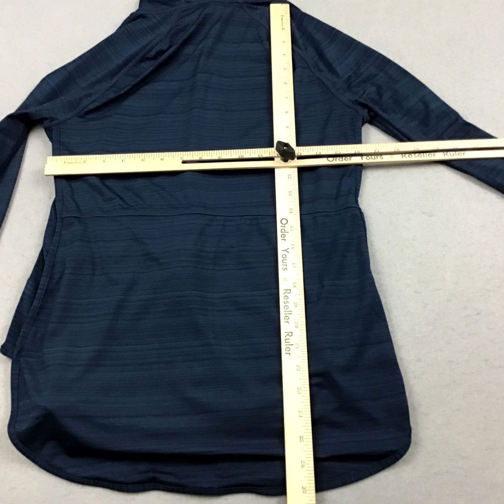 Athleta Athleta Jacket Women S Blue Full Zip Hooded Pockets Stretch Softshell Athletic Basic Jacket Athleisure Size S / US 4 / IT 40 - 4 Thumbnail