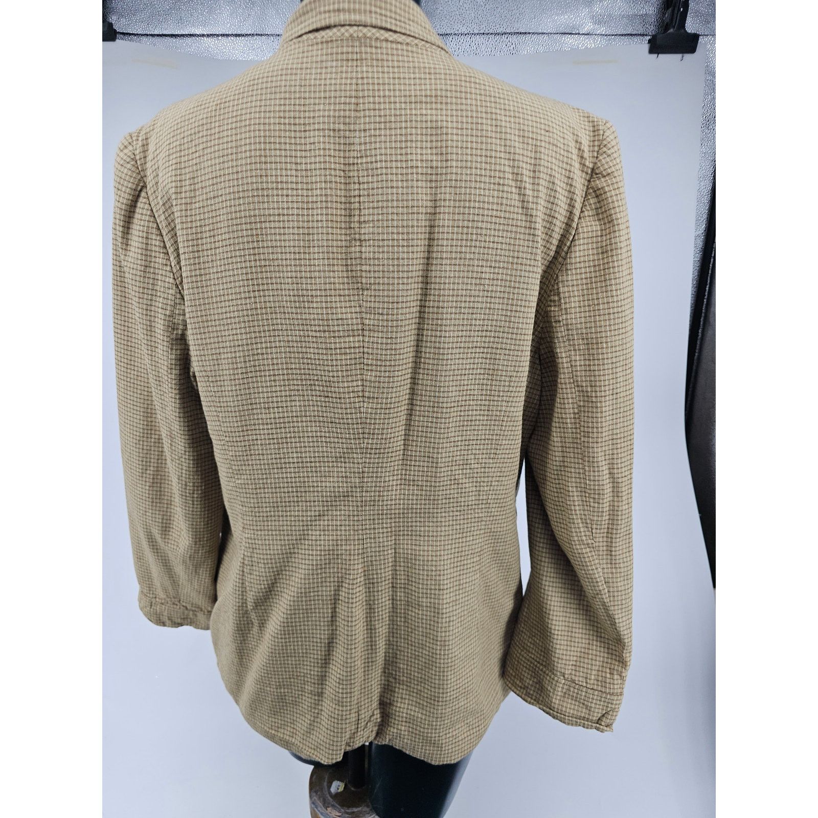 Lauren Ralph Lauren Vintage Lauren Ralph Lauren Brown Twill Light Blazer 14 3826 Size L / US 10 / IT 46 - 2 Thumbnail
