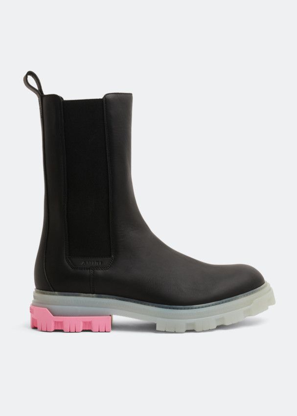 Amiri o1y0425 Ankle Boots in Black Size US 9 / IT 39 - 1 Thumbnail