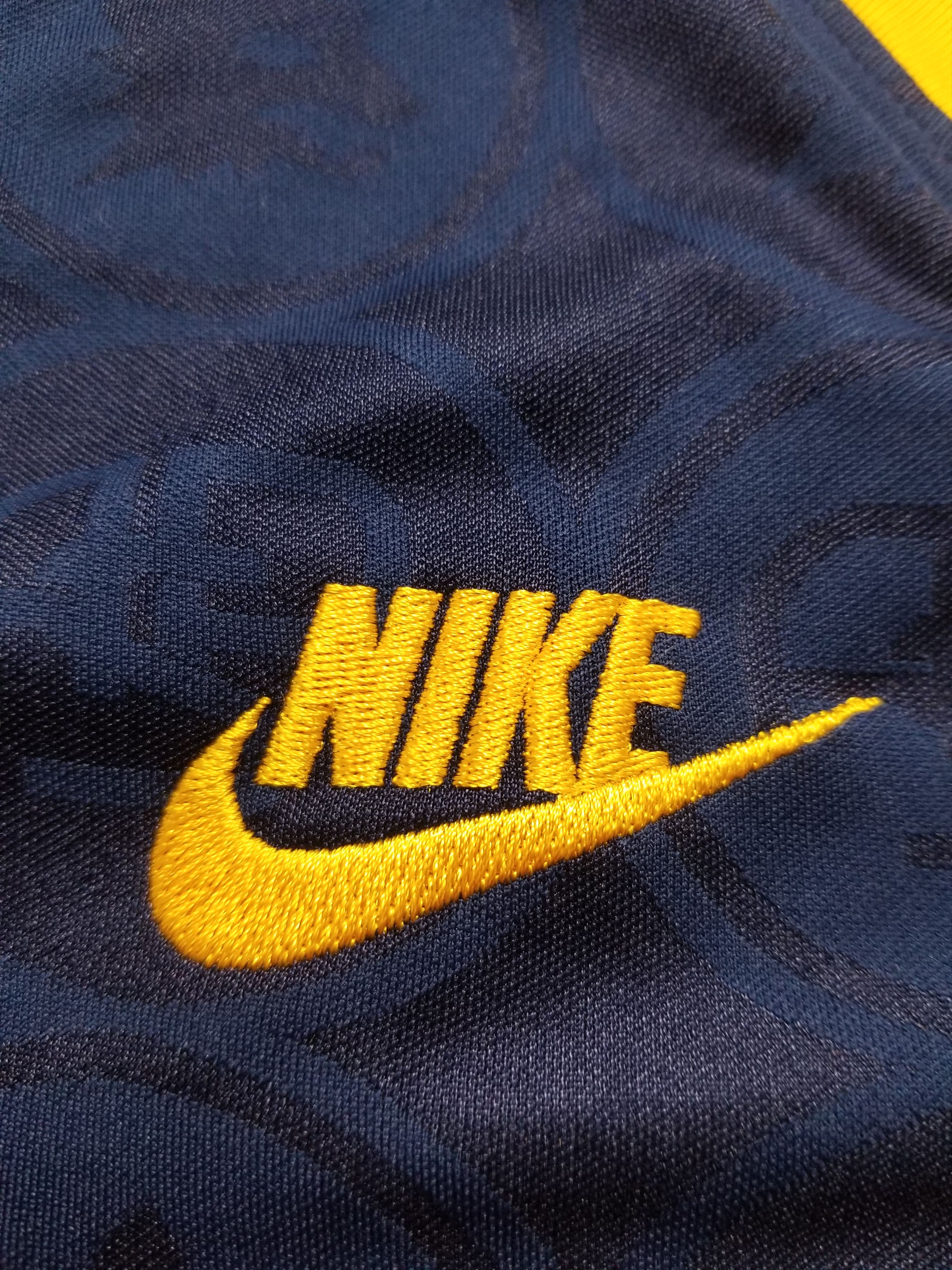 Nike NIKE AS Roma Third Kit Soccer Jersey Blue 2019 / 2020 Size US S / EU 44-46 / 1 - 8 Thumbnail