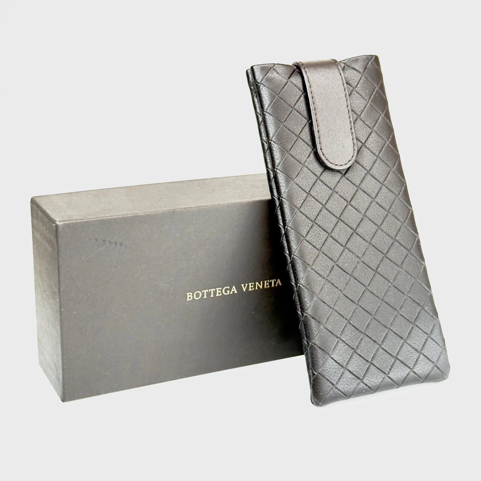 Bottega Veneta BOTTEGA VENETA BV0041S 0041 Titanium Leather Sunglasses Size ONE SIZE - 12 Thumbnail