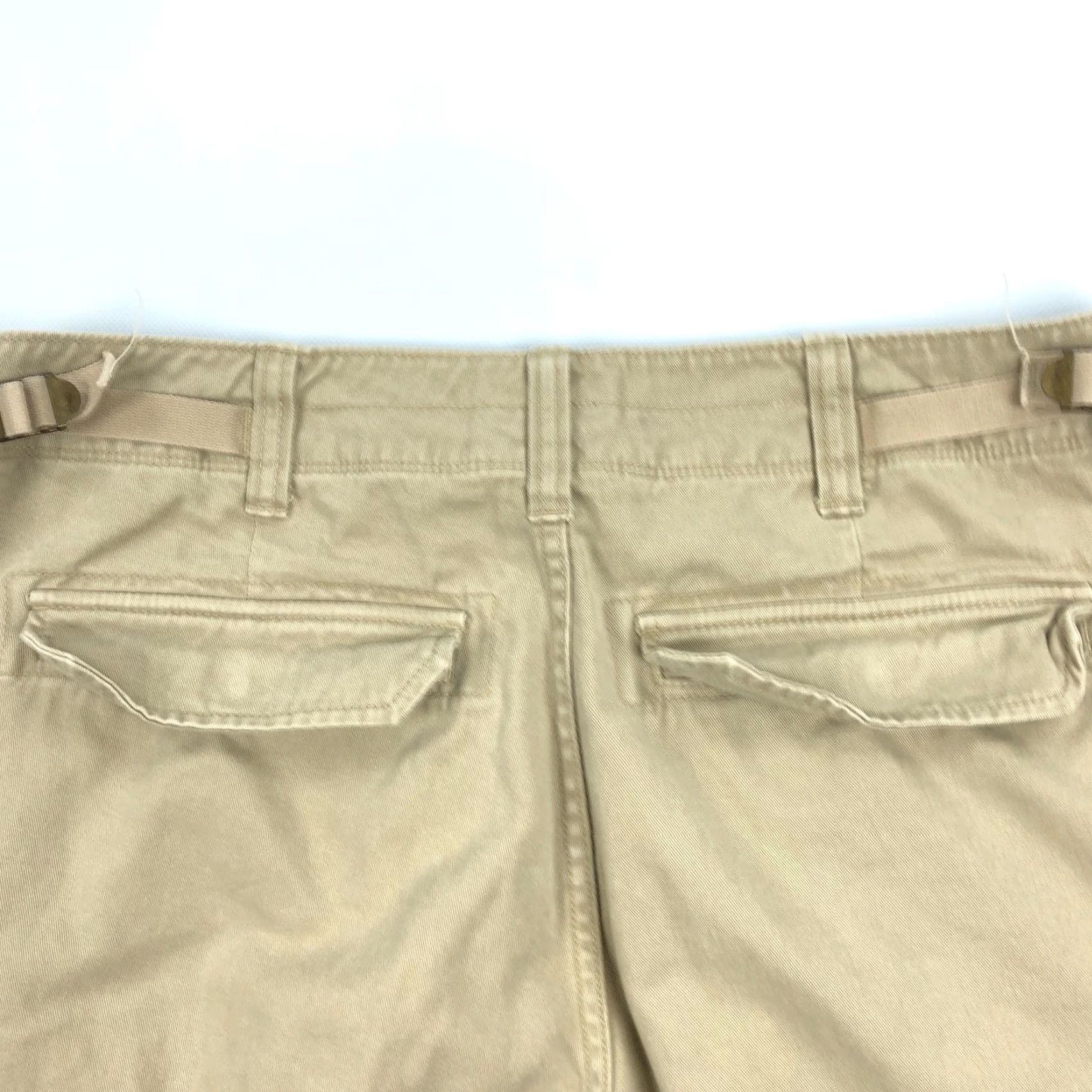 Vintage Polo Jeans Co. Ralph Lauren Men's Cargo Pants 34x32 Khaki Cotton Outdoor Casual Pants Size US S / EU 44-46 / 1 - 6 Thumbnail