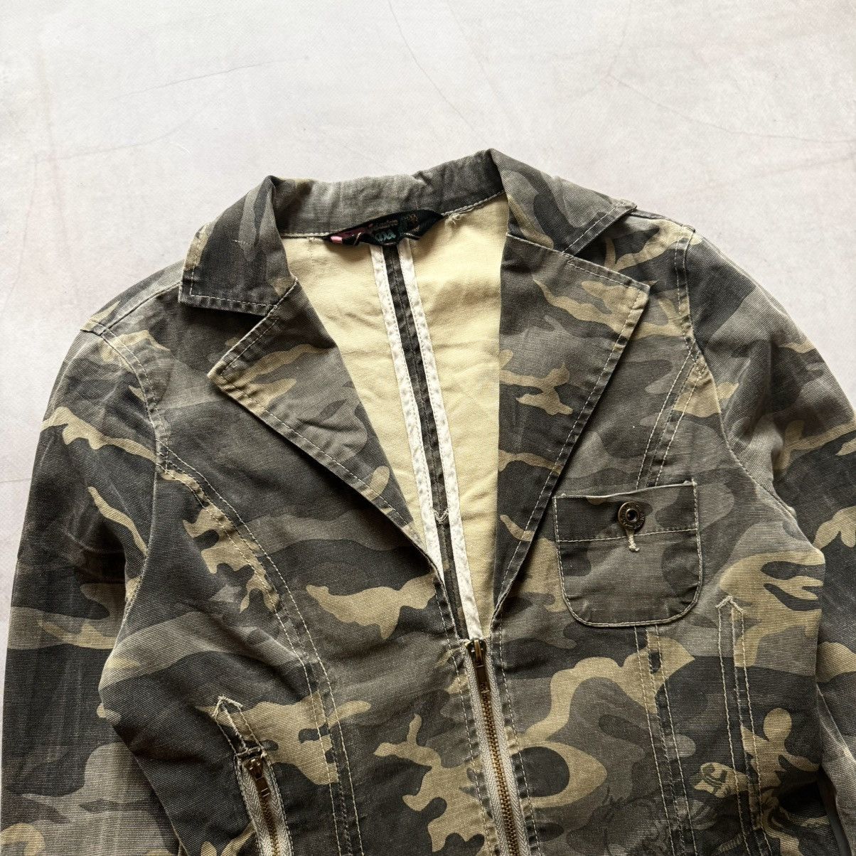 Hysteric Glamour × Undercover Faded Camo Blazer Jacket Military Hysteric Glamour Vibe PPFM Size S / US 4 / IT 40 - 5 Thumbnail