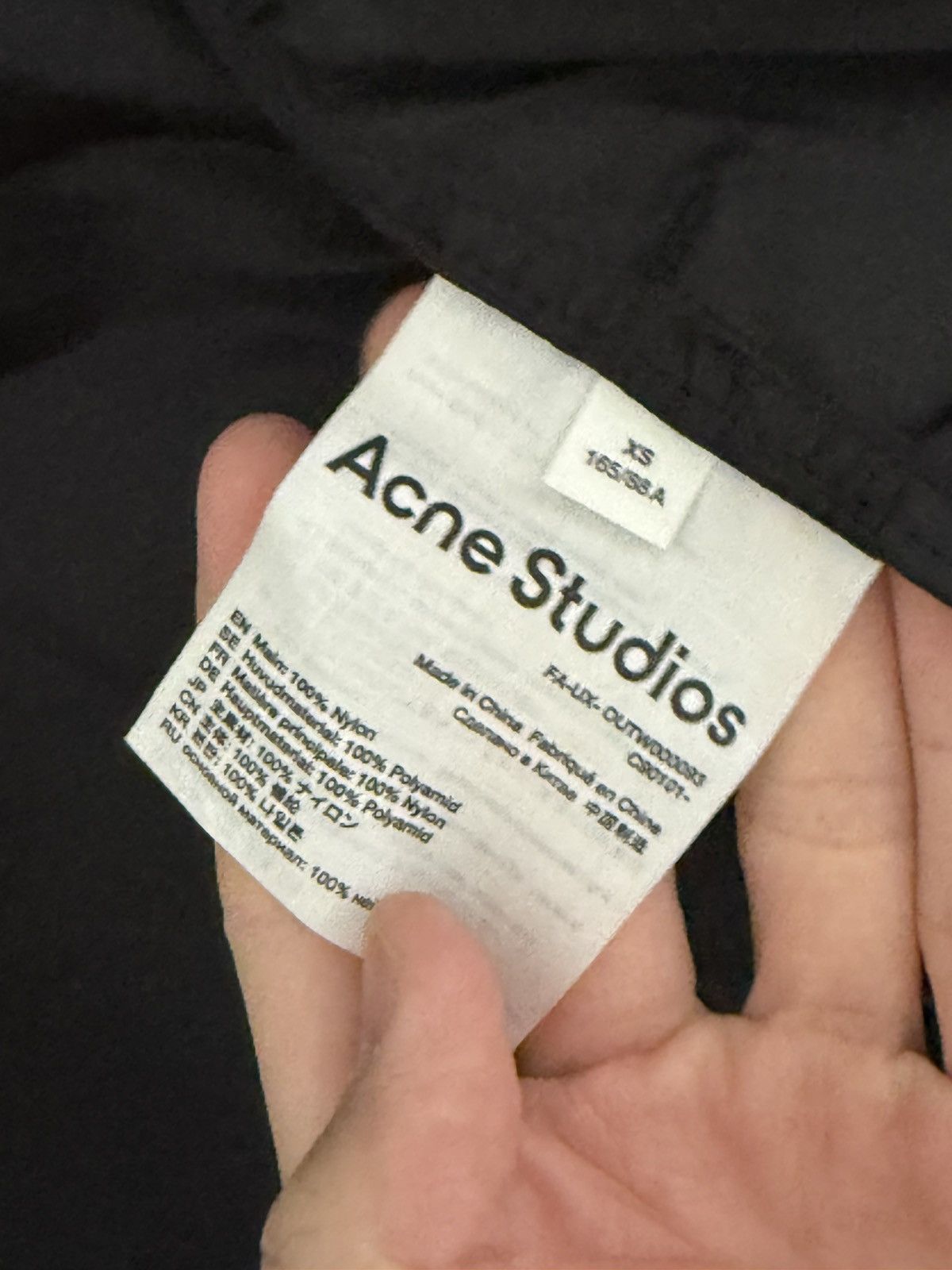 Acne Studios Acne Studios Rainbow Face Windbreaker Size US XS / EU 42 / 0 - 5 Thumbnail