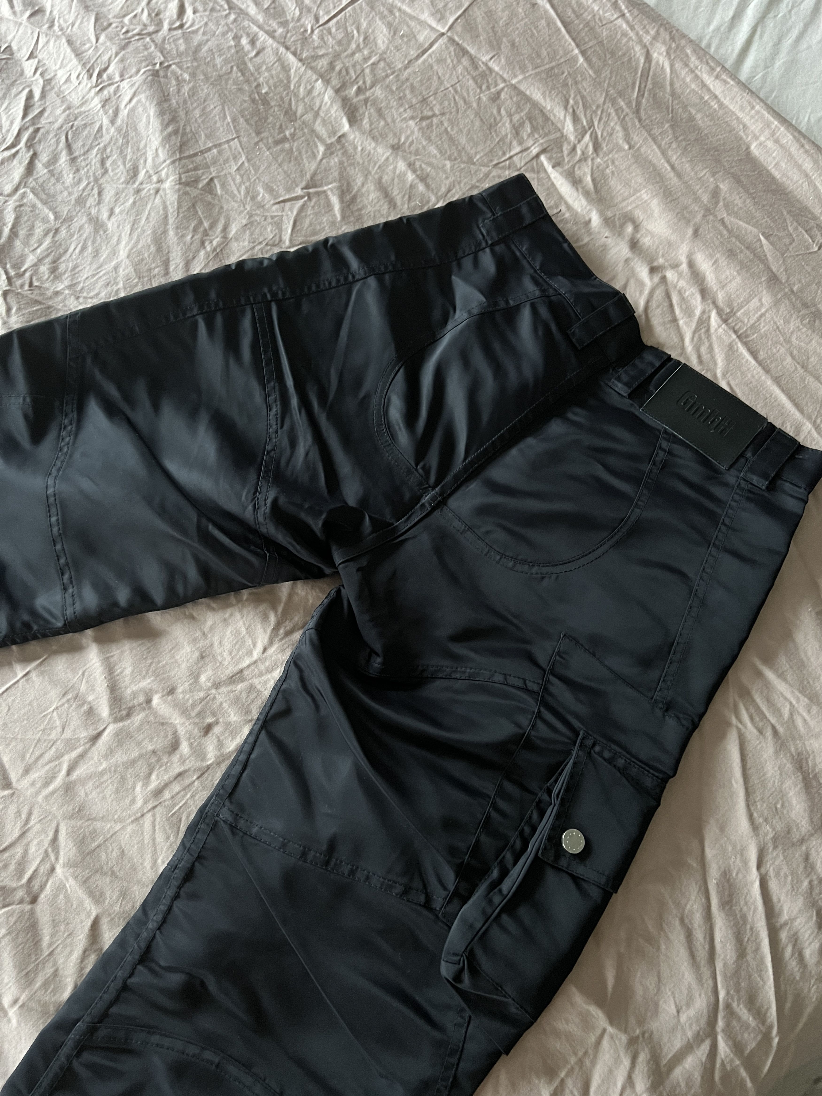 GmbH GmbH Biker Trousers with Exposed Zips in Black Size US 28 / EU 44 - 6 Thumbnail