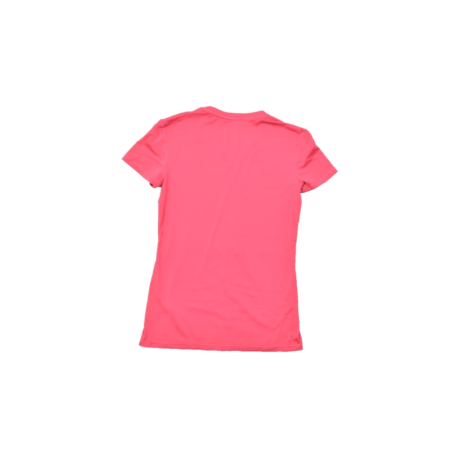 Adidas Adidas Climalite Women's Small Pink V-Neck Short Sleeve T-Shirt Sh Size S / US 4 / IT 40 - 2 Thumbnail
