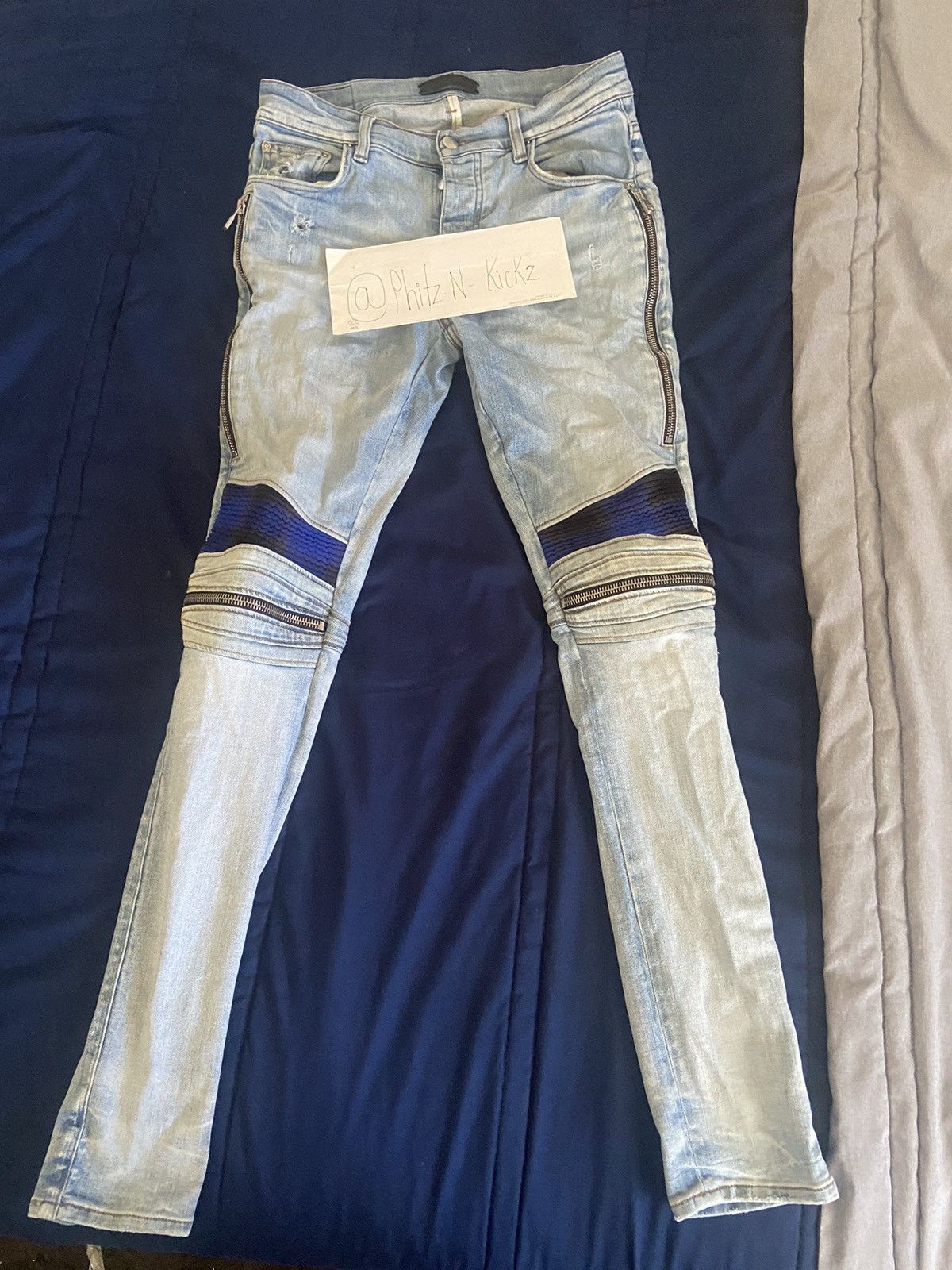 Amiri Amiri Denim Size US 31 - 2 Thumbnail