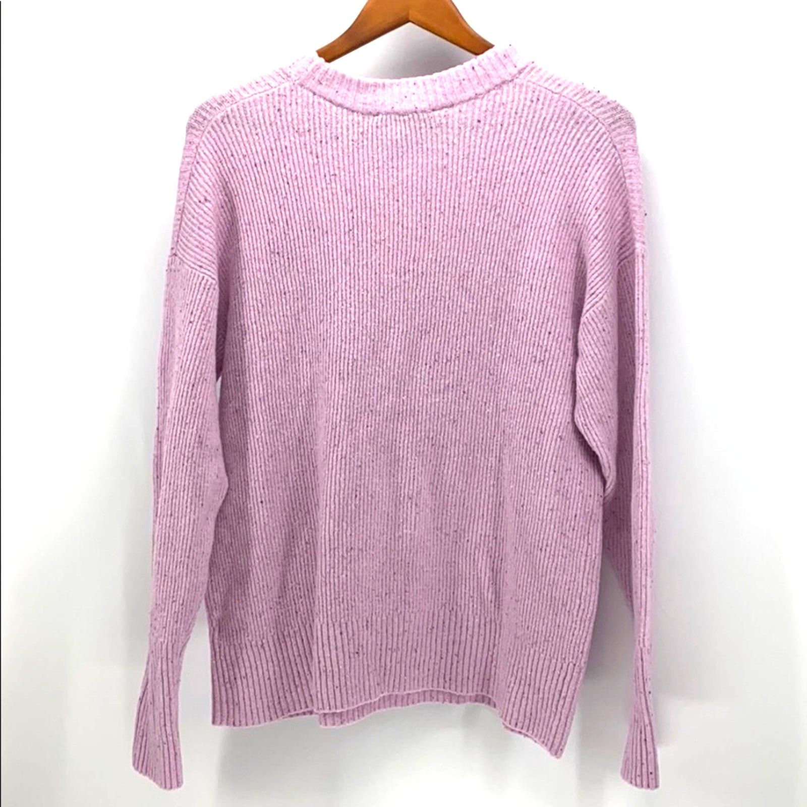 Other Something Navy pink oversized sweater wool blend sz M Size M / US 6-8 / IT 42-44 - 2 Thumbnail