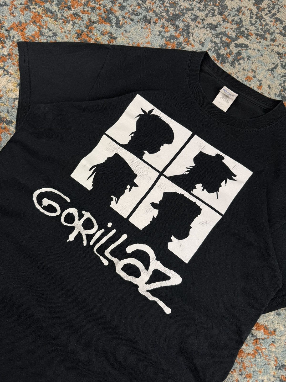 Band Tees Vintage 00s Gorillaz demon days merch graphic band tee Size US S / EU 44-46 / 1 - 3 Thumbnail