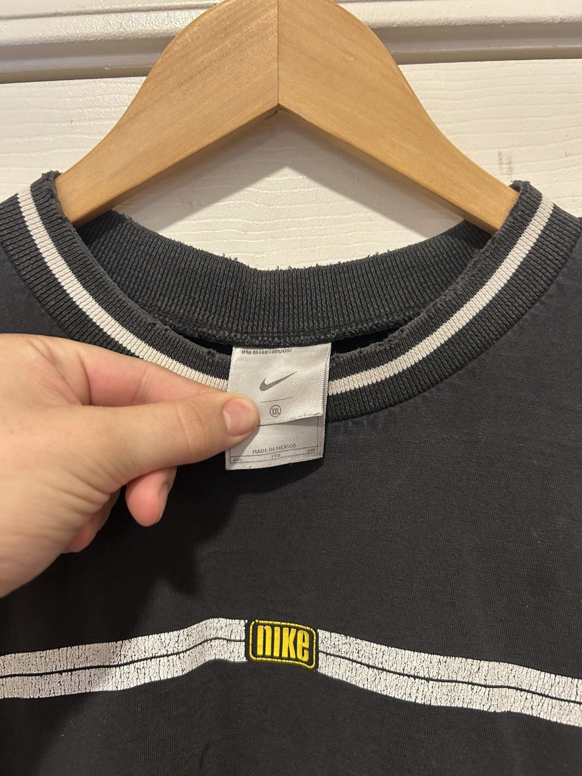 Nike × Vintage Vintage Nike Y2K Shirt XXL Size US XXL / EU 58 / 5 - 2 Thumbnail