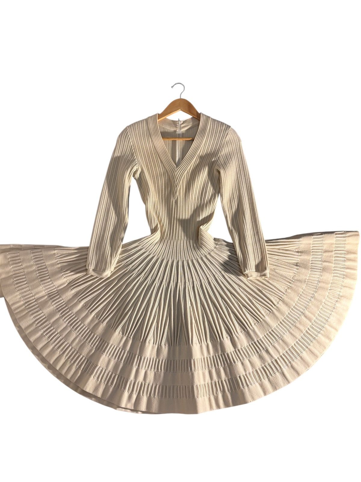 Alaia Alaïa Dress mi-long Size S / US 4 / IT 40 - 6 Thumbnail