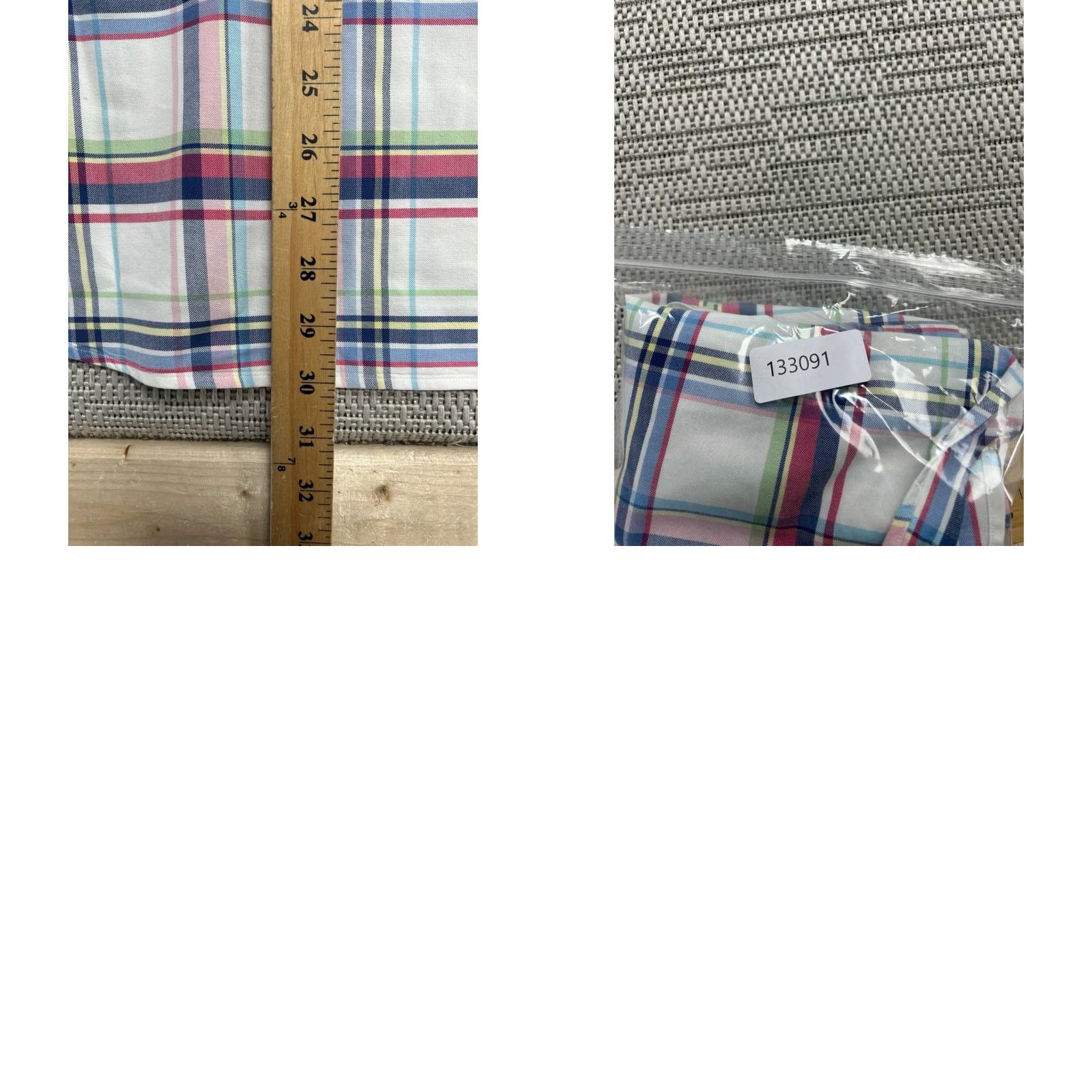 Ralph Lauren Ralph Lauren Shirt Mens Large White Red Blue Cotton Button Up Shirt - Ralph Lauren Button-Down Collar Mens Casual Cotton Plaid Long Sleeve Size US L / EU 52-54 / 3 - 8 Thumbnail