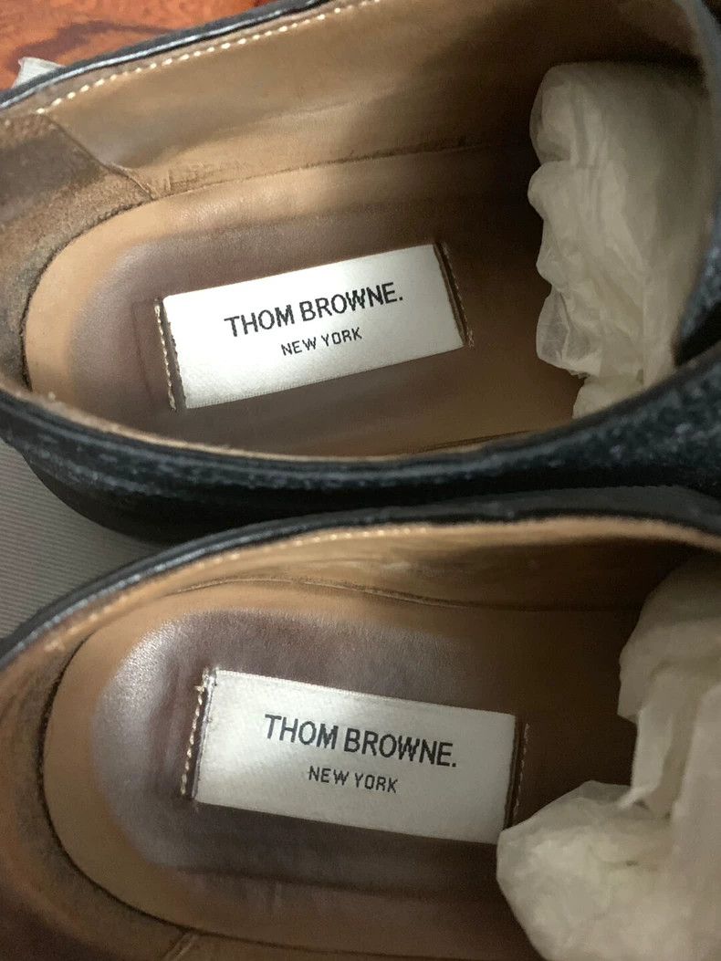 Thom Browne Thom Browne Carved leather shoes Size US 8 / EU 41 - 5 Thumbnail
